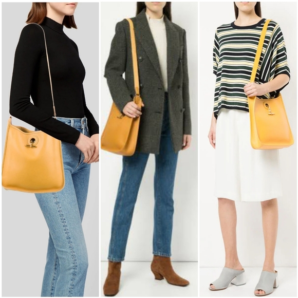 HERMES Courchevel Vespa PM Soleil Jaune - Picture 3 of 16